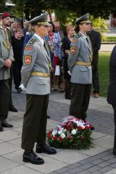 Spomienková slávnosť spojená s konferenciou pri príležitosti 125. výročia narodenia arm. gen. Rudolfa Viesta Spomienková slávnosť spojená s konferenciou pri príležitosti 125. výročia narodenia arm. gen. Rudolfa Viesta
